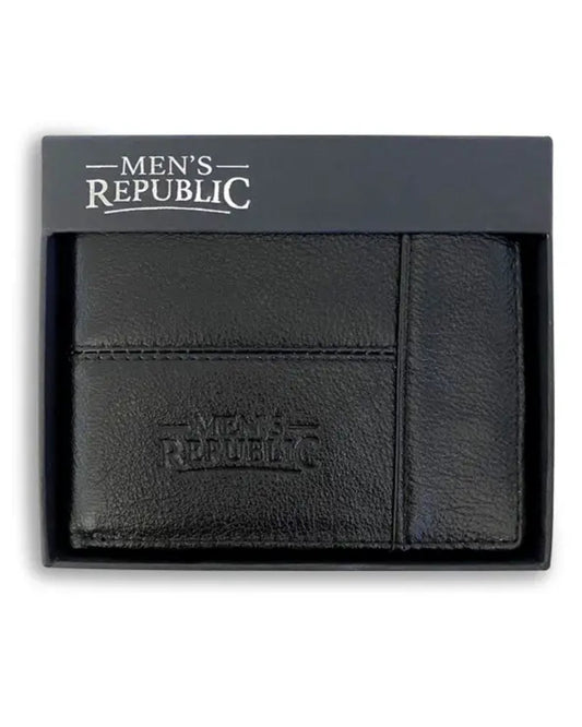 Men's Republic Leather Wallet - Blaco - Whisky & Wine Decanters Australia