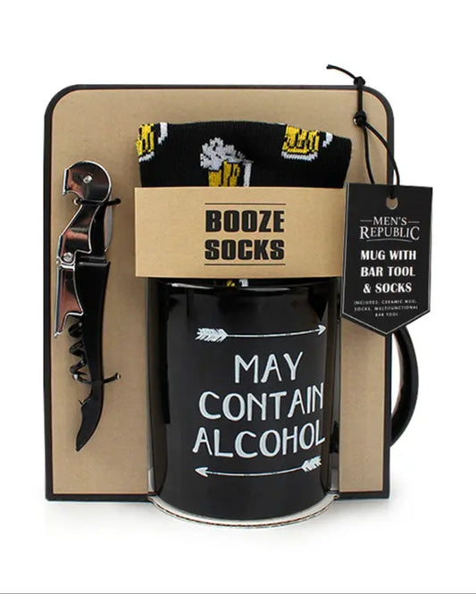 Men's Republic Mug Set - May Contain Alcohol - Whisky & Wine Decanters Australia