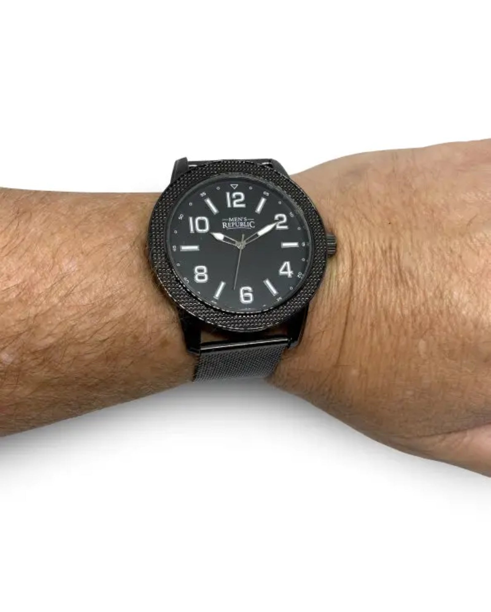 Men's Republic Watch Set - Dog Tag and Bracelet - Whisky & Wine Decanters Australia